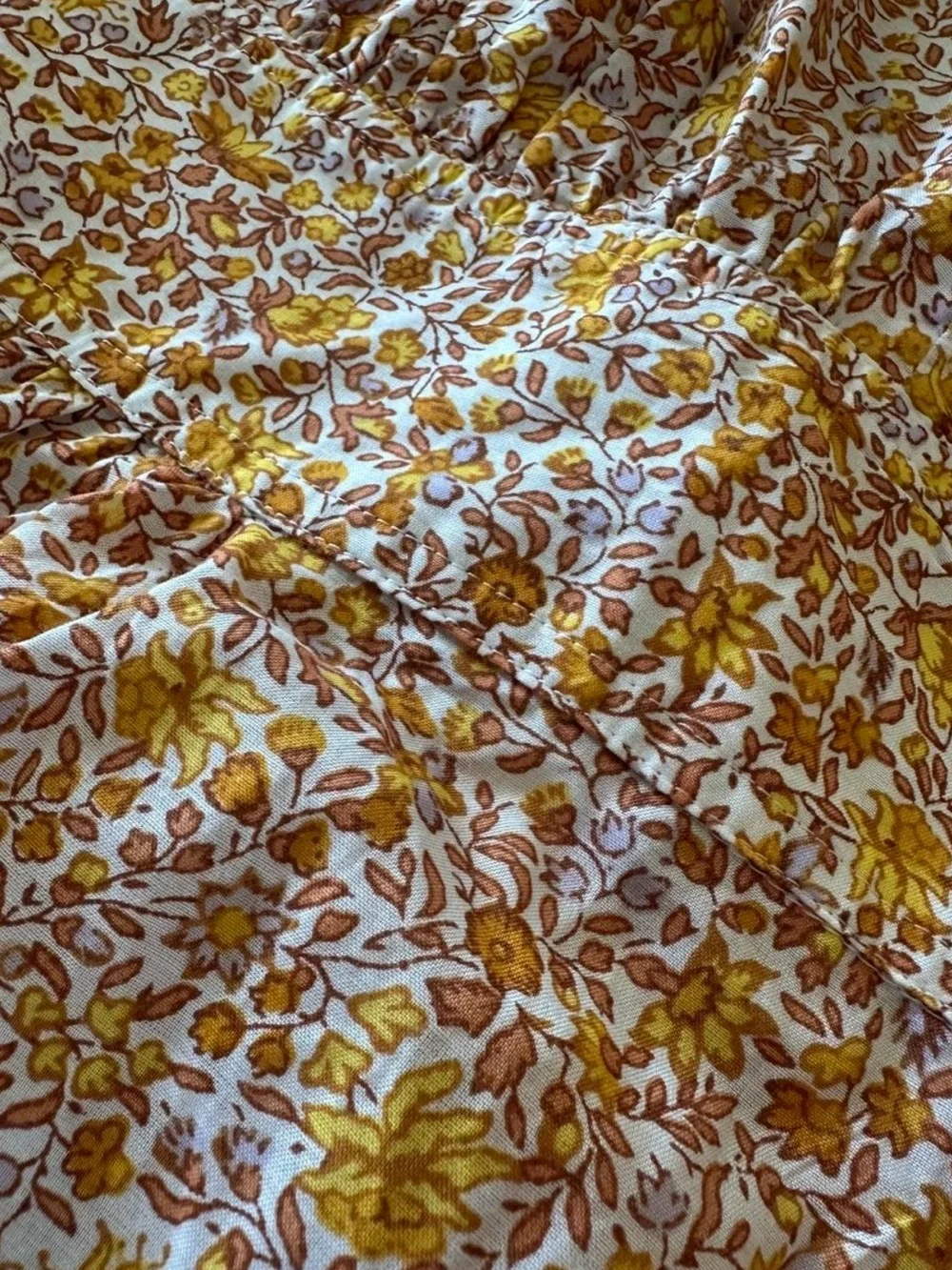J.Crew 100% Cotton Floral Peplum Puff Sleeve Coquette Cottagecore Blouse 2
